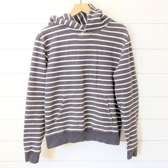 American Eagle Outfitters Tops - American Eagle Striped Vintage Wash Hoodie M
